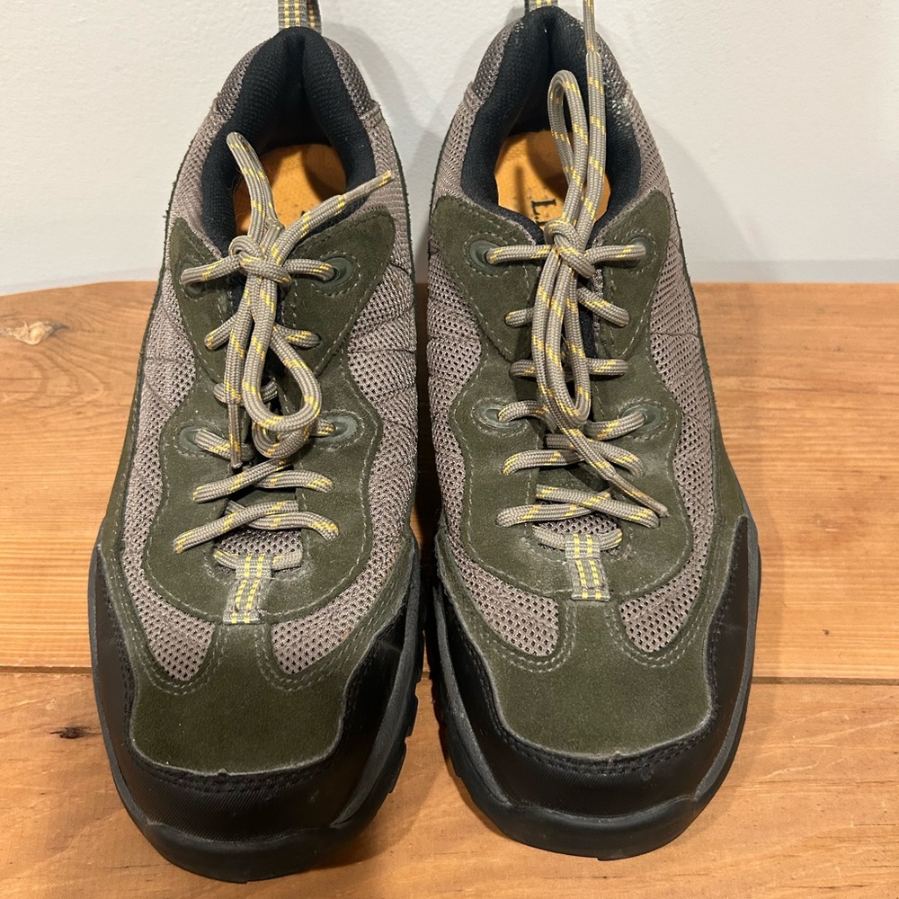 LL Bean Men's Trail Hiking Shoe Fabric  Size 9